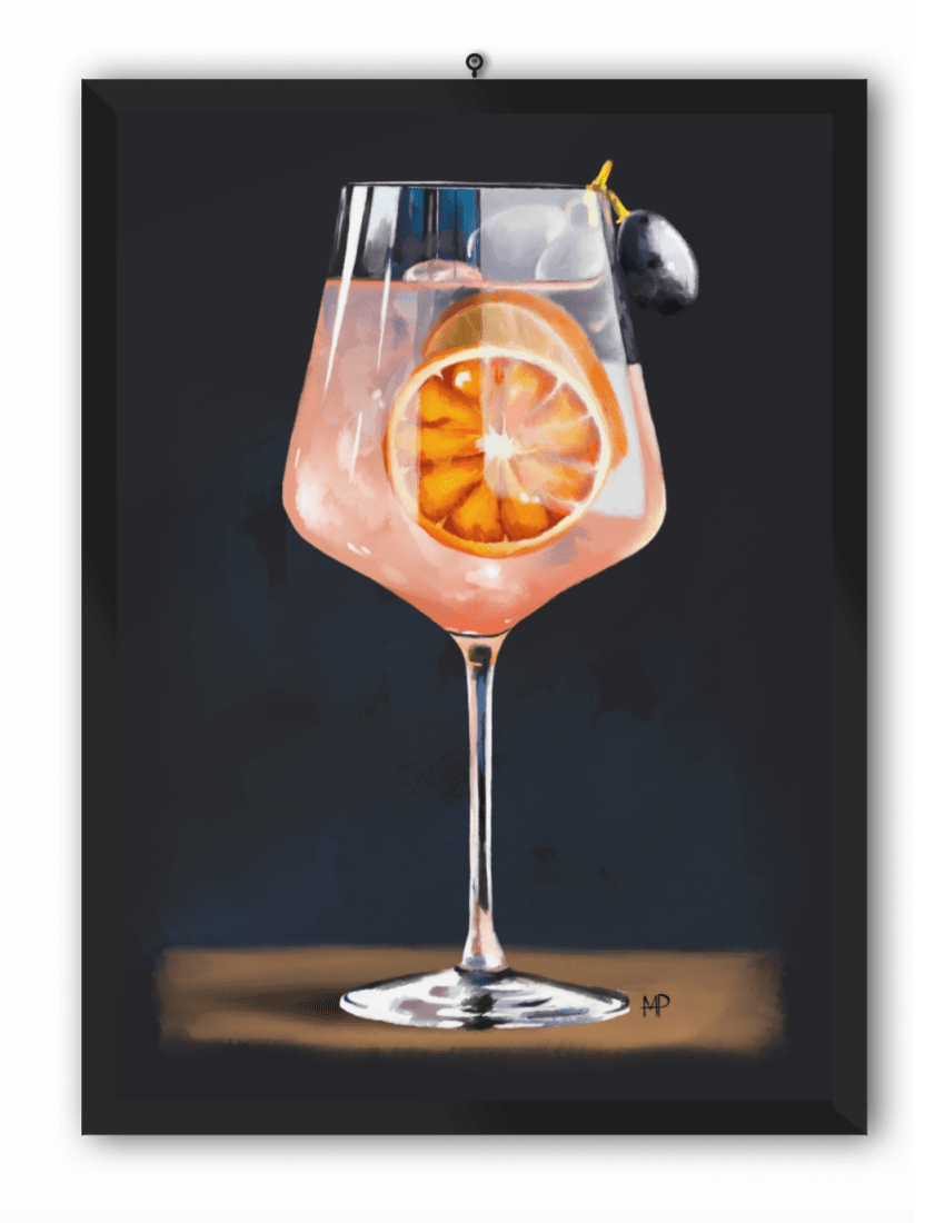 A Gin & Tonic Art Print