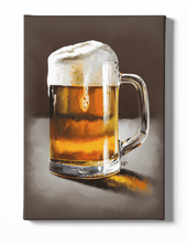 Load image into Gallery viewer, A Pint of Beer Canvas Art

