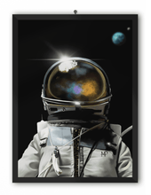Load image into Gallery viewer, A Long Way From Home Astronaut Art Print
