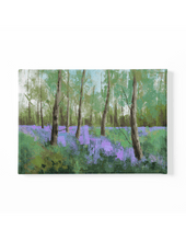 Load image into Gallery viewer, Bluebells Scenery Canvas Art Print
