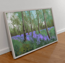 Load image into Gallery viewer, Bluebells Scenery Art Print
