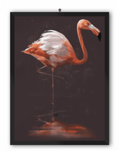 Load image into Gallery viewer, Flamingo Bird Art Print
