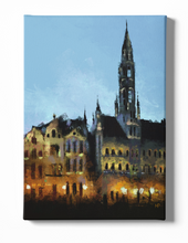 Load image into Gallery viewer, Grand Place Brussels Scenery Canvas Art
