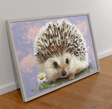Load image into Gallery viewer, Hedgehog Cute Animal Art Print
