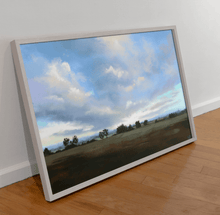 Load image into Gallery viewer, Muddy Winter Field Scenery Art Print
