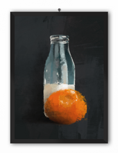 Load image into Gallery viewer, Orange Milk Art Print
