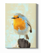 Load image into Gallery viewer, Robin Bird Canvas Art
