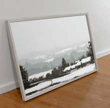 Load image into Gallery viewer, Winter Landscape Scenery Art Print
