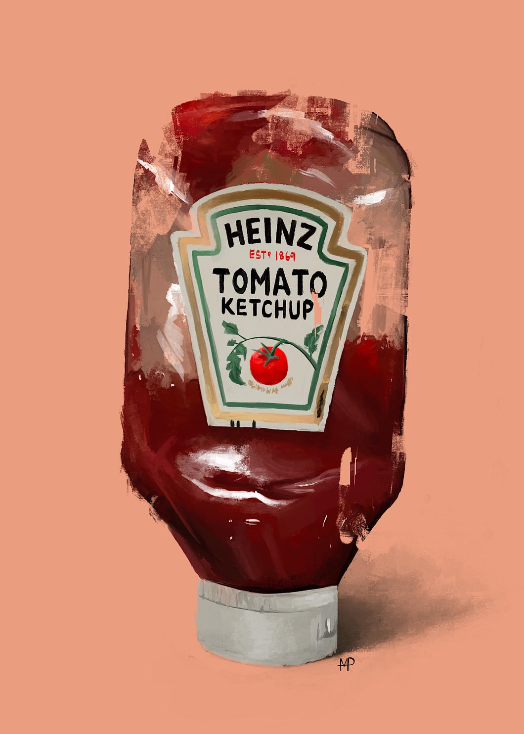 Ketchup Art Print & Canvas